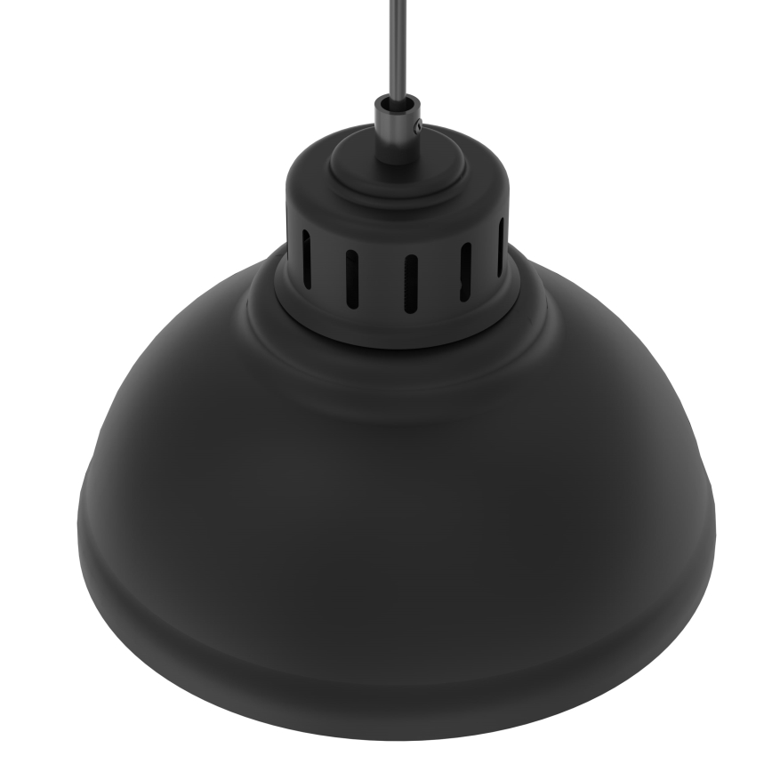 Lustr na lanku SVEN 1xE27/15W/230V černá