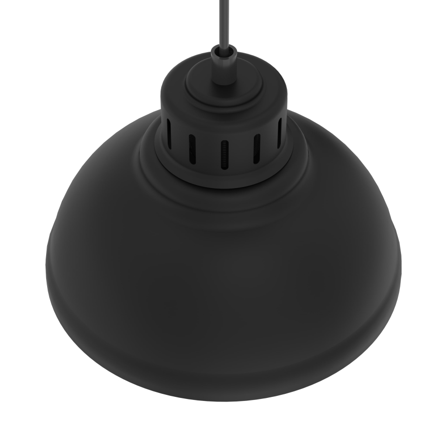 Lustr na lanku SVEN 2xE27/15W/230V černá