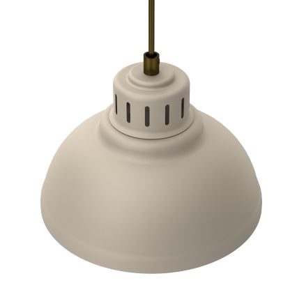 Lustr na lanku SVEN 3xE27/15W/230V béžová