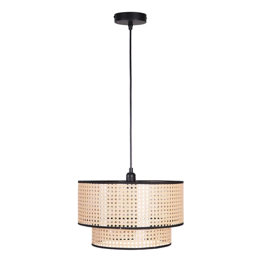 Lustr na lanku TAKARA 1xE27/20W/230V pr. 40 cm béžová