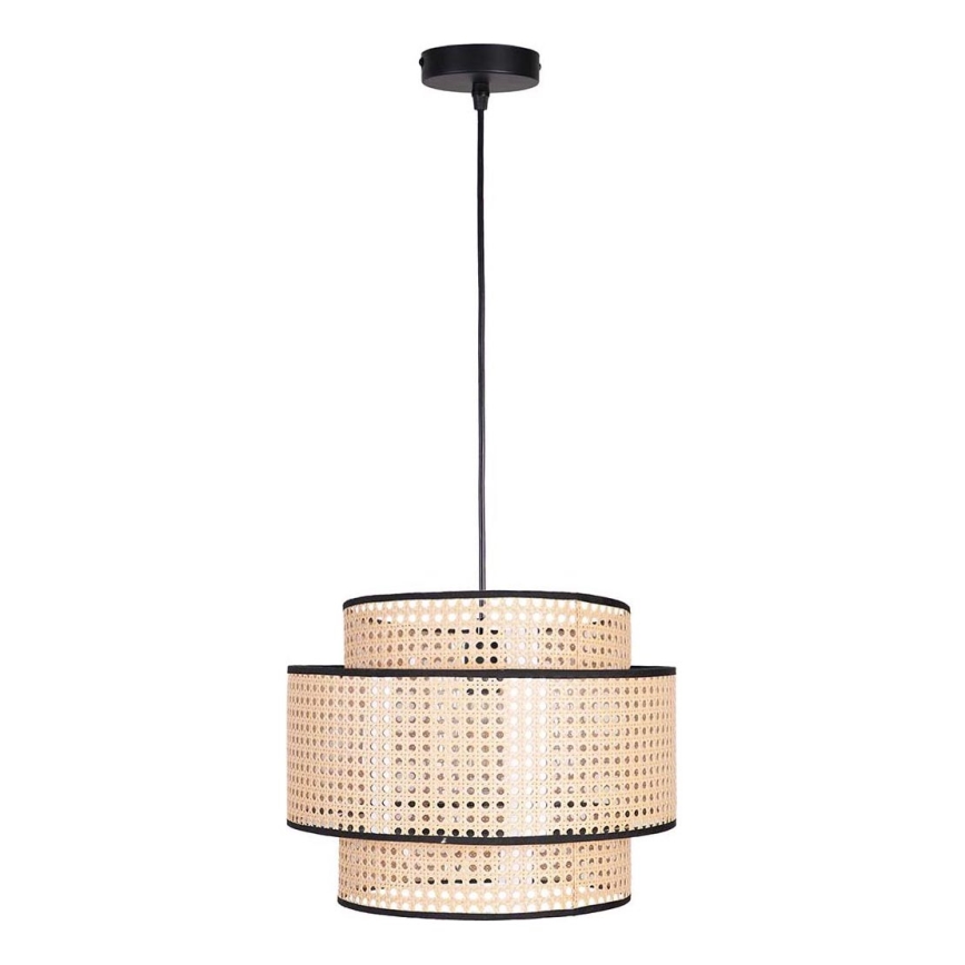 Lustr na lanku TAKARA 1xE27/20W/230V pr. 40 cm béžová