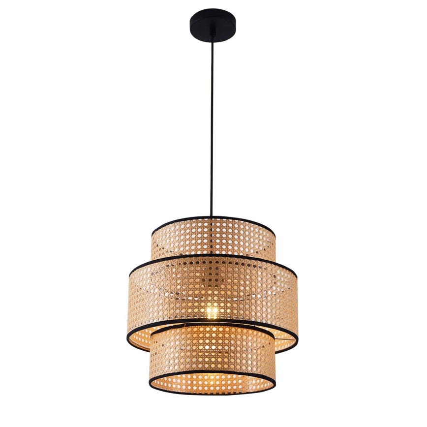 Lustr na lanku TAKARA 1xE27/20W/230V pr. 40 cm béžová