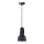 Lustr na lanku TERRAZZO 1xE27/60W/230V pr. 12 cm černá