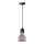 Lustr na lanku TERRAZZO 1xE27/60W/230V pr. 12 cm červená