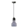 Lustr na lanku TERRAZZO 1xE27/60W/230V pr. 12 cm šedá