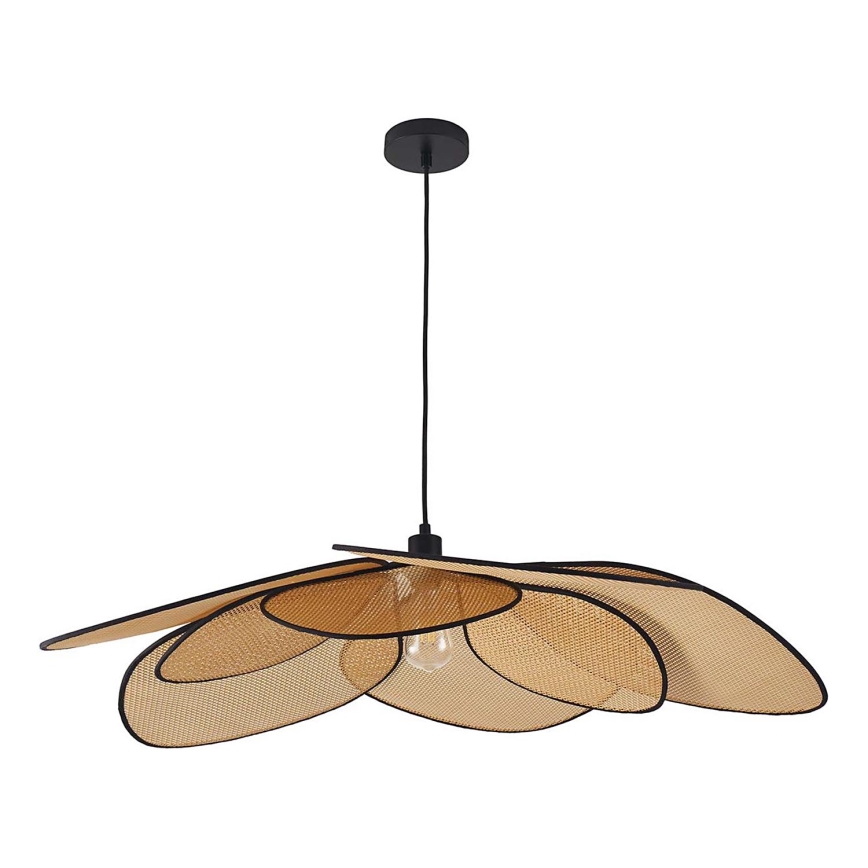 Lustr na lanku TOBAGO 1xE27/20W/230V pr. 100 cm béžová