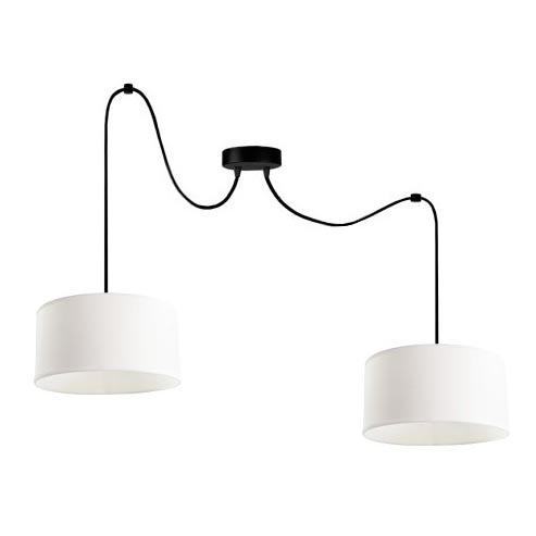 Lustr na lanku TUZ 2xE27/60W/230V pavouk