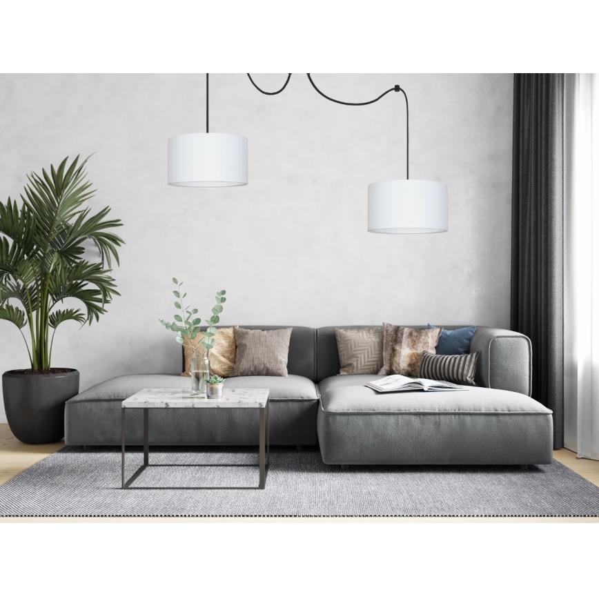 Lustr na lanku TUZ 2xE27/60W/230V pavouk
