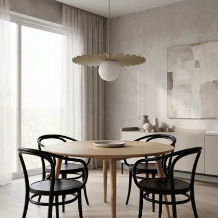 Lustr na lanku UMBRA 1xG9/8W/230V béžová