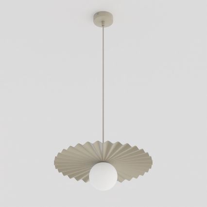 Lustr na lanku UMBRA 1xG9/8W/230V béžová