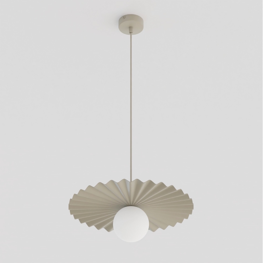 Lustr na lanku UMBRA 1xG9/8W/230V béžová