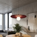 Lustr na lanku UMBRA 1xG9/8W/230V červená