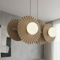 Lustr na lanku UMBRA 4xG9/8W/230V béžová