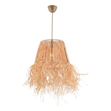 Lustr na lanku VALANCE 1xE27/40W/230V hnědá