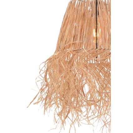 Lustr na lanku VALANCE 1xE27/40W/230V hnědá