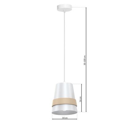 Lustr na lanku VENEZIA 1xE27/60W/230V