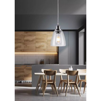 Lustr na lanku VOICE 1xE27/40W/230V