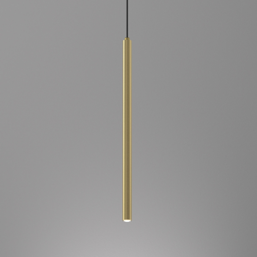 Lustr na lanku YORU 1xG9/8W/230V 50 cm mosaz