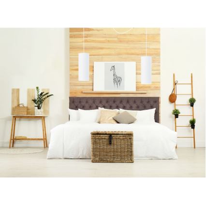 Lustr na lanku ZIK 2xE27/40W/230V pavouk bílá