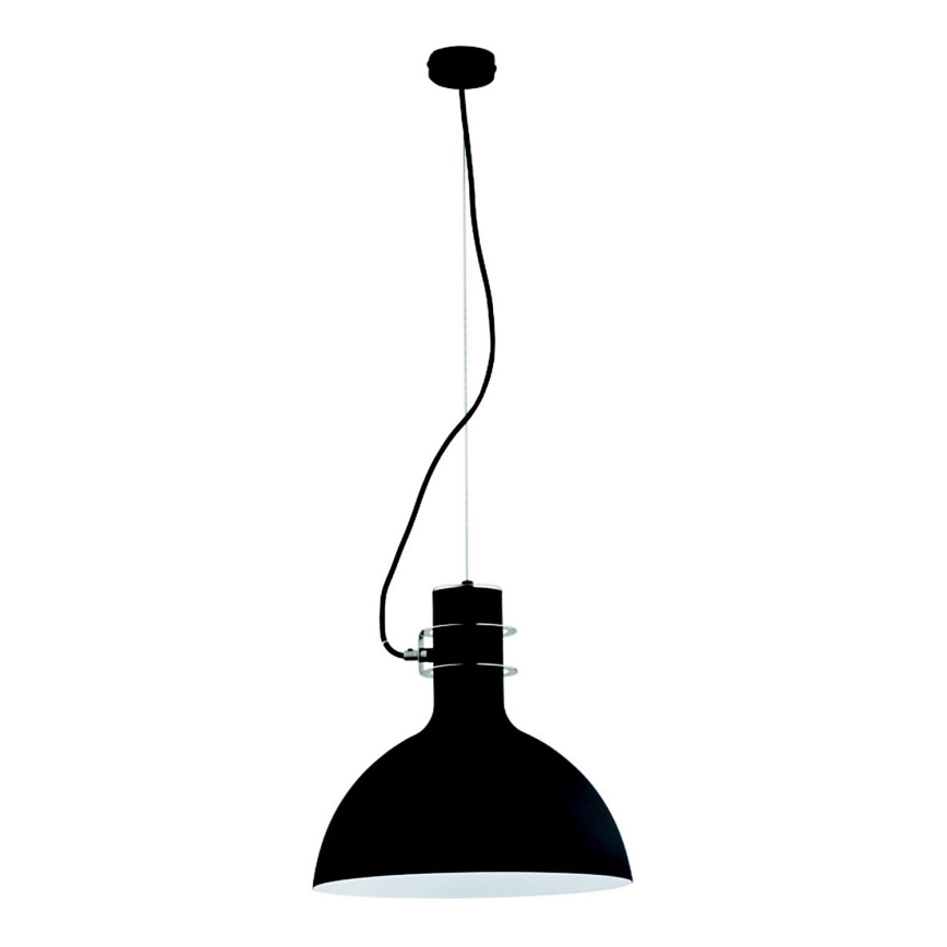 Lustr na lanku ZINE 1xE27/15W/230V černá