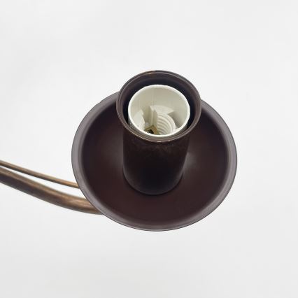 Lustr na řetězu ANTON 3xE14/15W/230V bronzová