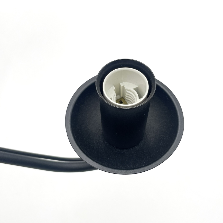 Lustr na řetězu ANTON 3xE14/15W/230V černá