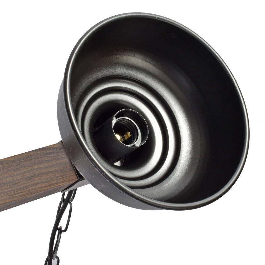 Lustr na řetězu FARO 2xE27/60W/230V