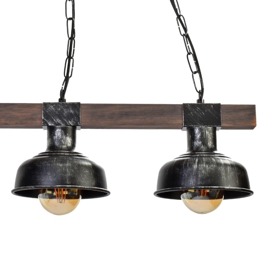 Lustr na řetězu FARO 3xE27/60W/230V