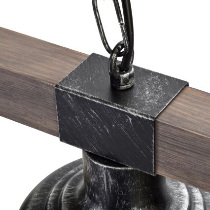 Lustr na řetězu FARO 3xE27/60W/230V