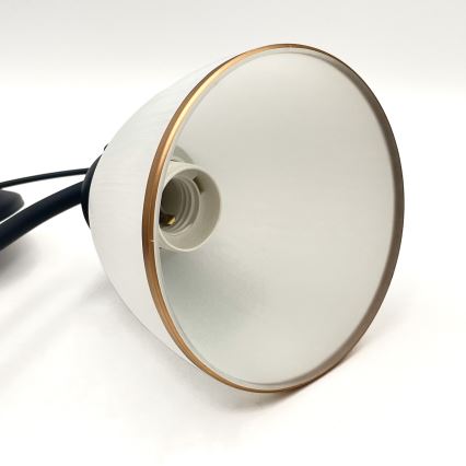 Lustr na řetězu RETRO 2xE27/60W/230V matná černá