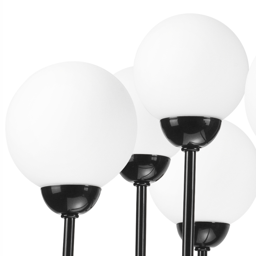 Lustr na řetězu TIFFY 5xG9/5W/230V černá