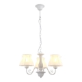 Lustr na řetězu ZEFIR 3xE27/40W/230V