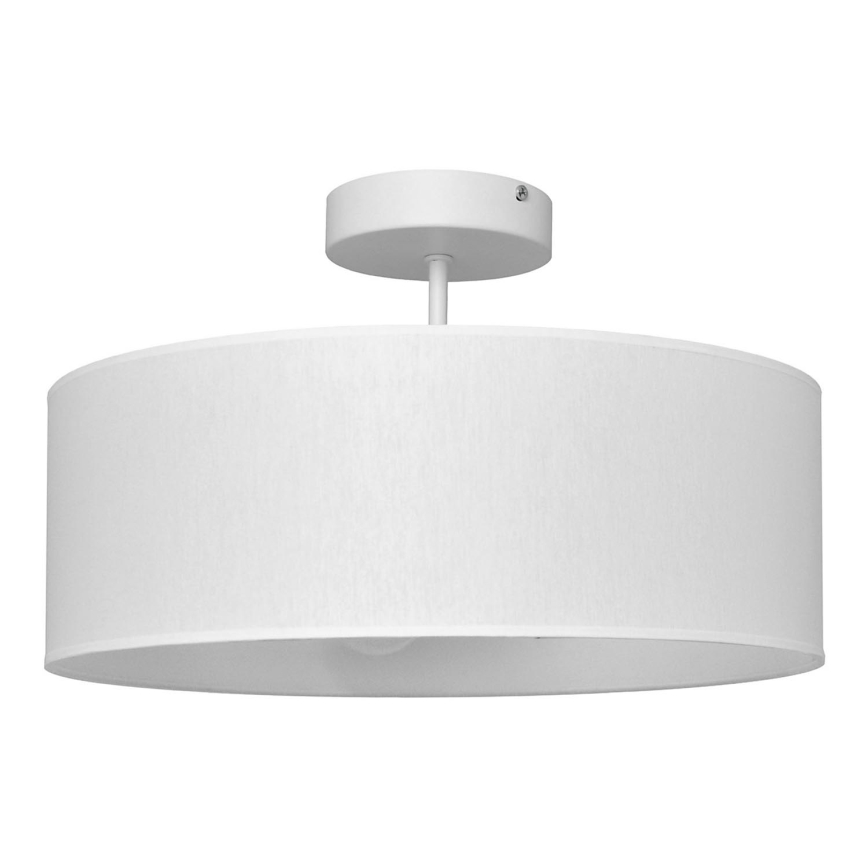 Lustr na tyči ALBA 3xE27/15W/230V bílá