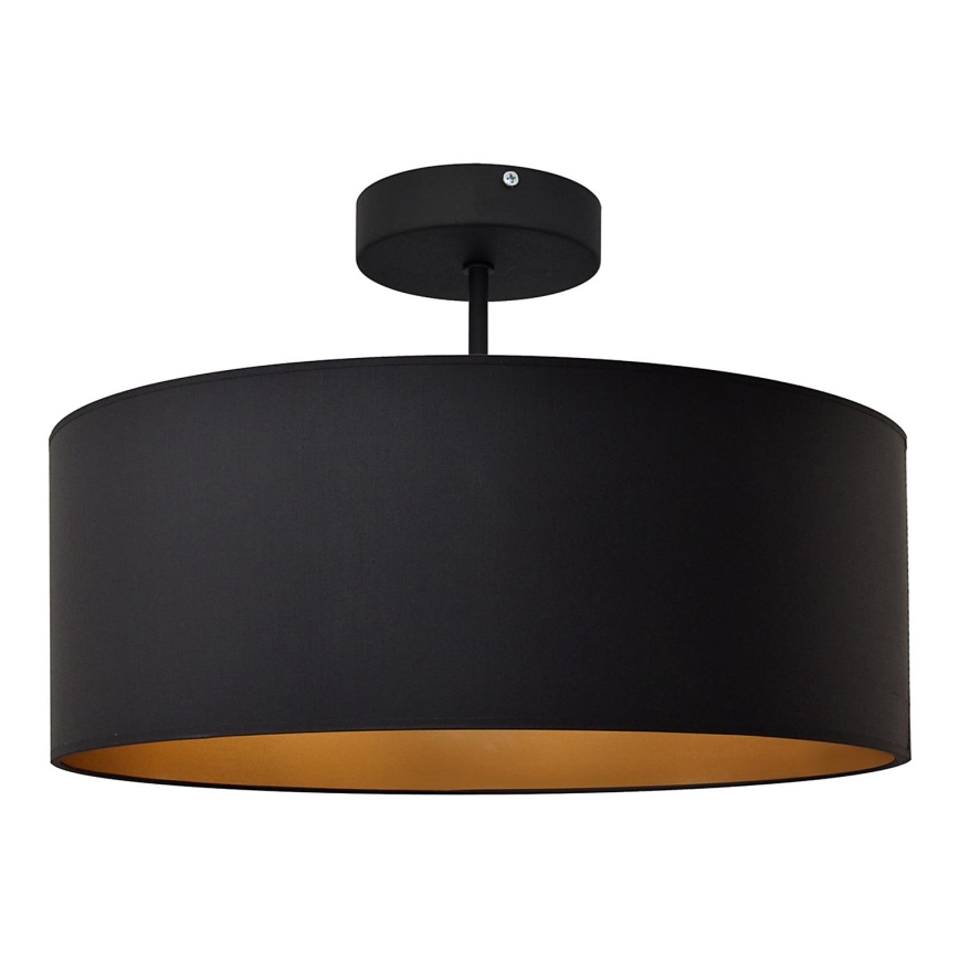 Lustr na tyči ALBA 3xE27/15W/230V černá/zlatá