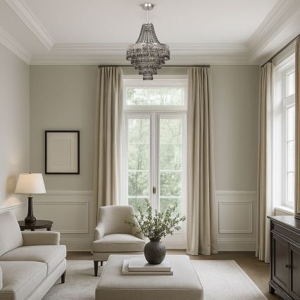 Lustr na tyči CORAL 3xE14/40W/230V pr. 36 cm