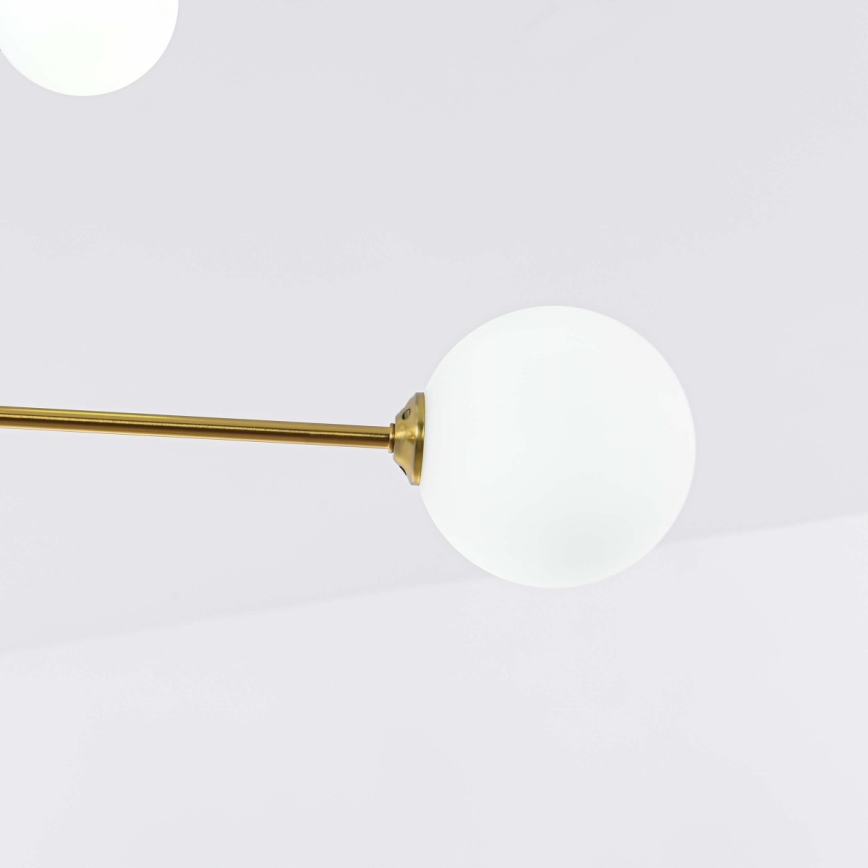 Lustr na tyči DORADO 6xG9/40W/230V zlatá