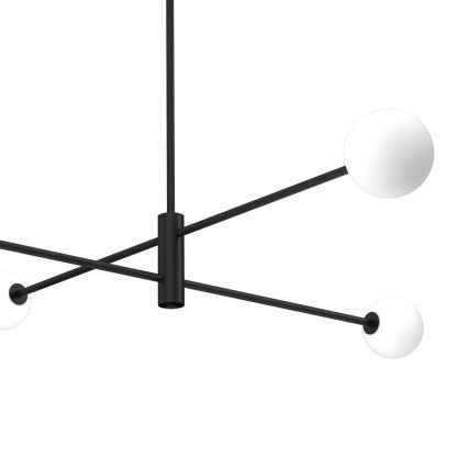 Lustr na tyči DORI 4xG9/25W/230V černá