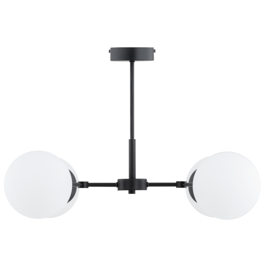 Lustr na tyči FOTON 4xE14/10W/230V černá