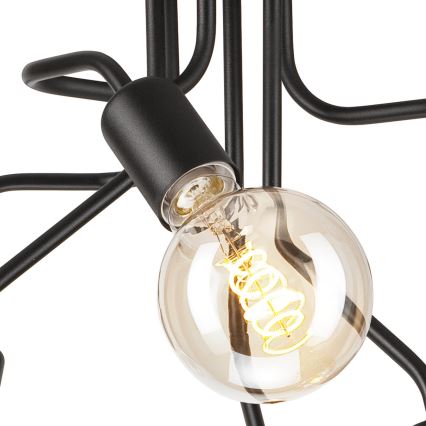 Lustr na tyči HILDA 6xE27/60W/230V