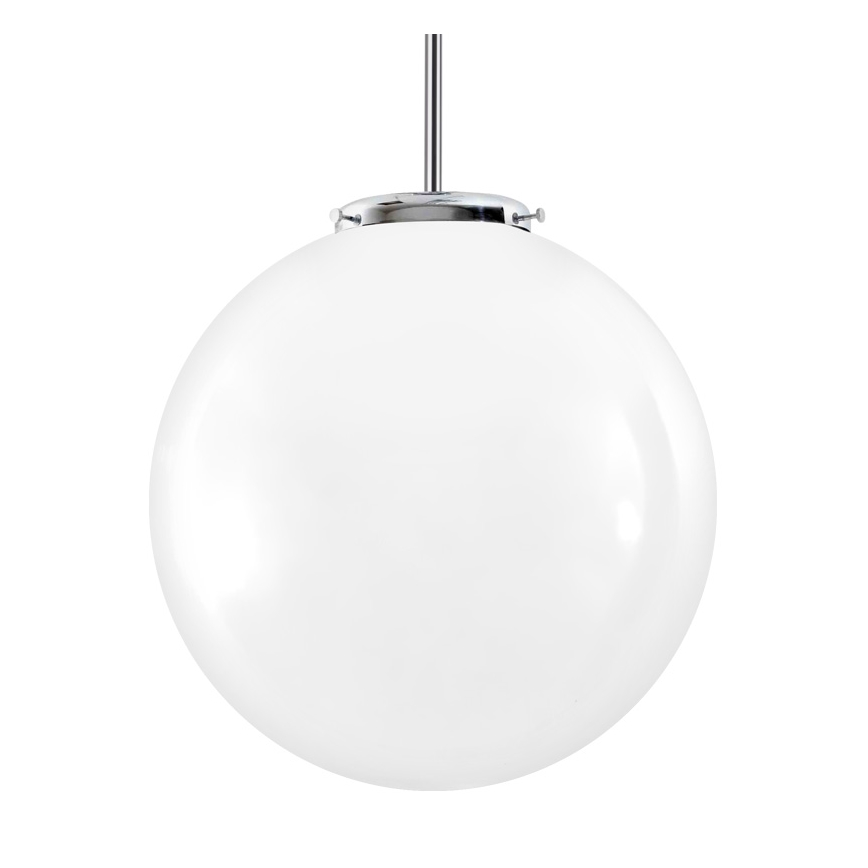 Lustr na tyči KOULE 1xE27/60W/230V chrom 60cm