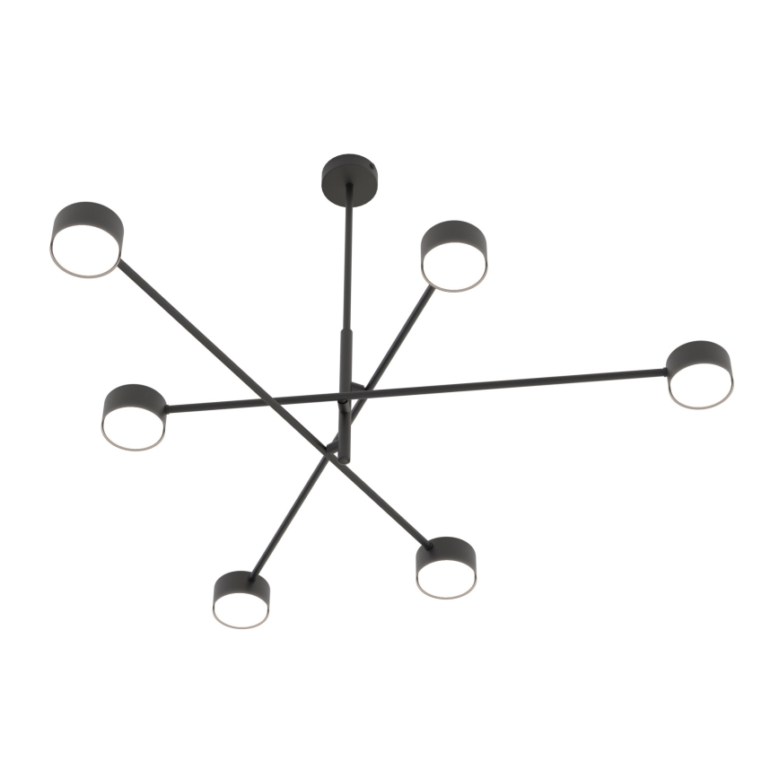 Lustr na tyči NATSU 6xGX53/12W/230V černá