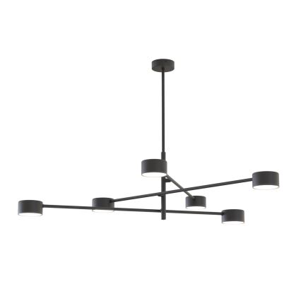 Lustr na tyči NATSU 6xGX53/12W/230V černá