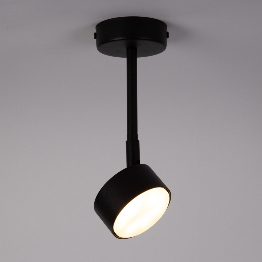 Lustr na tyči NEMO 1xGX53/12W/230V 24 cm černá