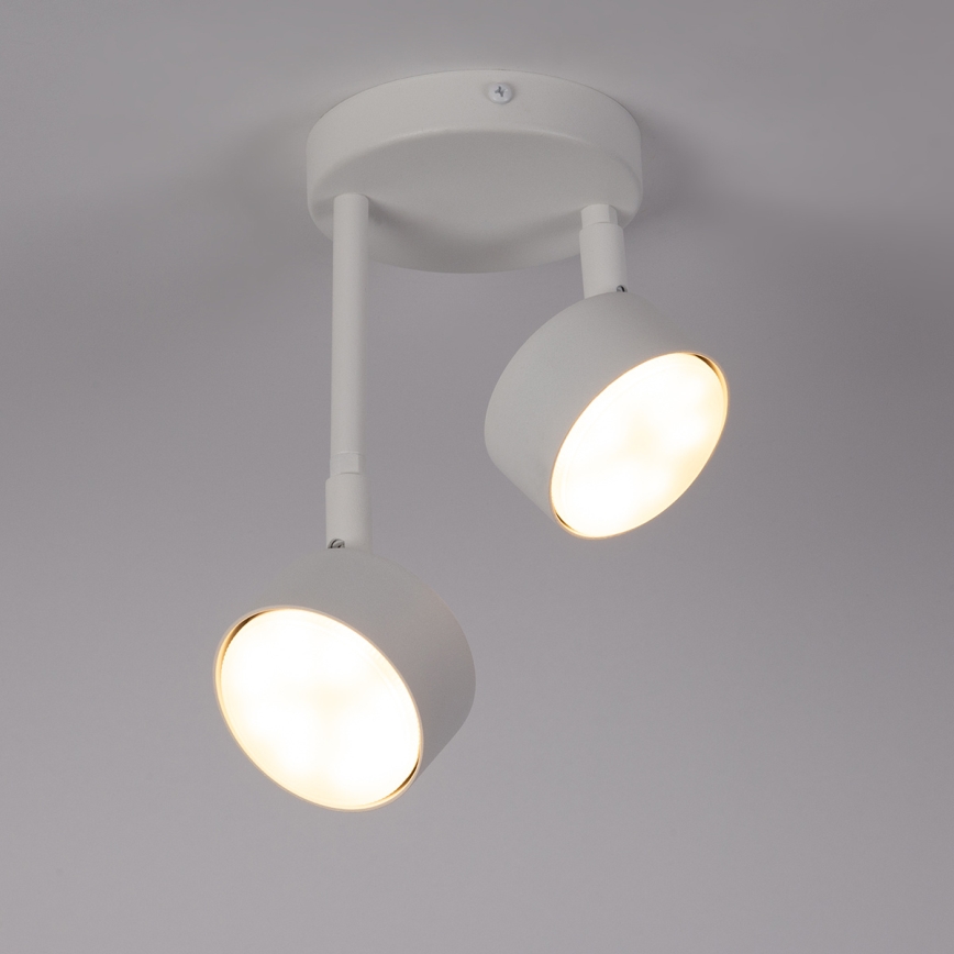 Lustr na tyči NEMO 2xGX53/12W/230V bílá