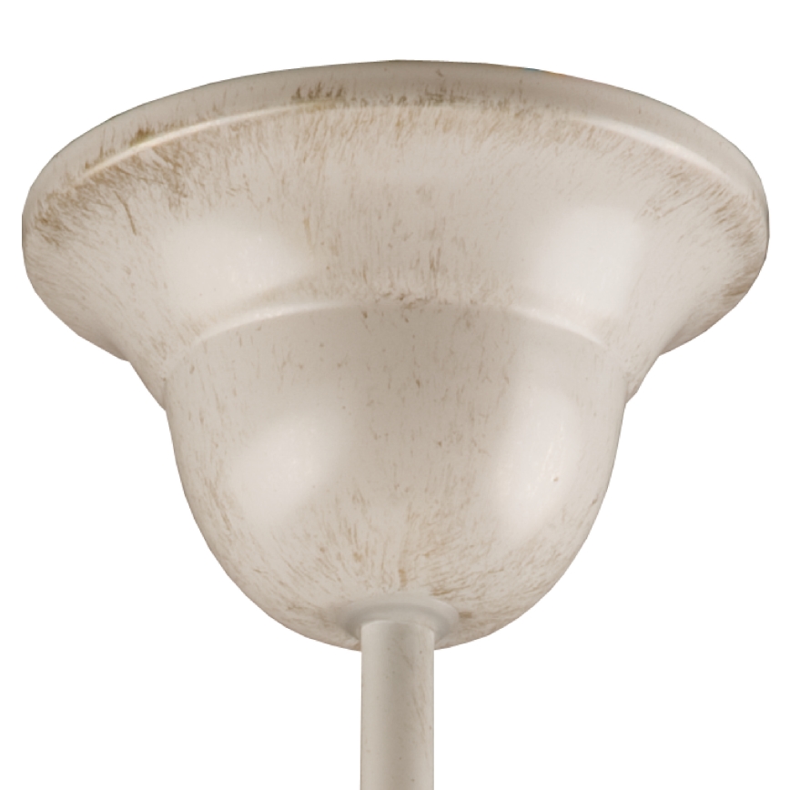 Lustr na tyči RETRO II 1xE27/60W/230V bílá patina