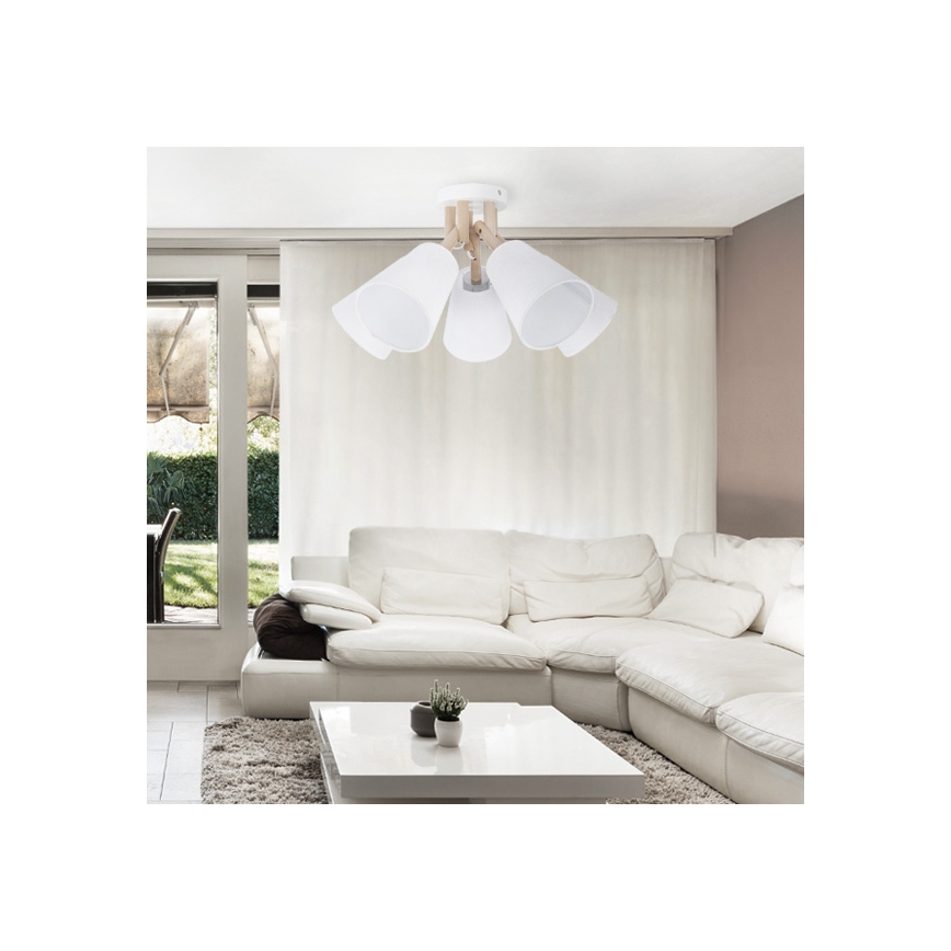 Lustr přisazený VAIO WHITE 3xE27/60W/230V