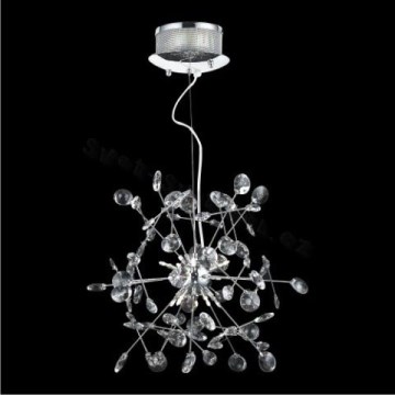 LUXERA 1541 - Křišťálový lustr CRYSTAL 10xG4/20W/230V