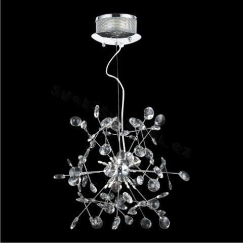 LUXERA 1541 - Křišťálový lustr CRYSTAL 10xG4/20W/230V