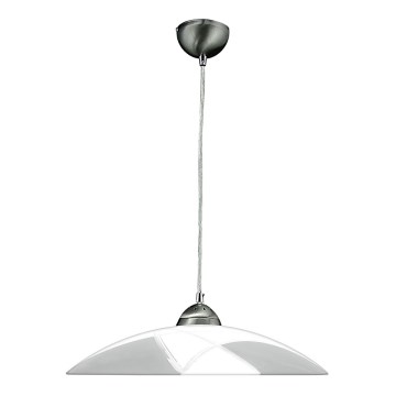 LUXERA 45129 - Lustr na lanku DIAS 1xE27/60W/230V šedý