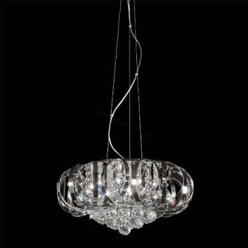 LUXERA 46043 - Závěsný lustr RAMZES 10xG4/20W/230V